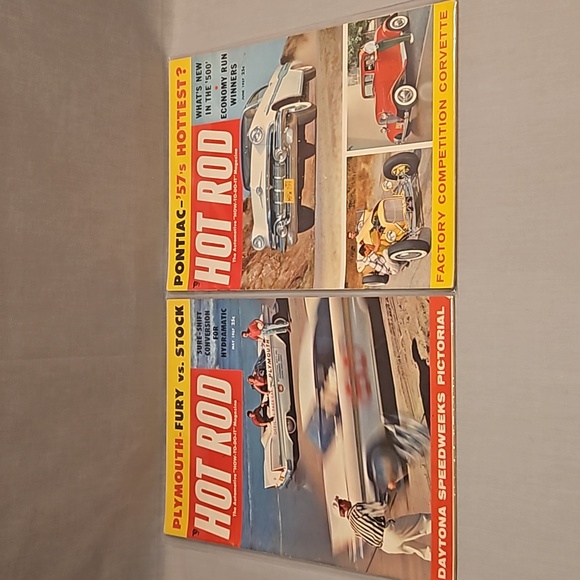 1957 & 1959 Hot Rod Magazine Lot - Picture 4 of 9